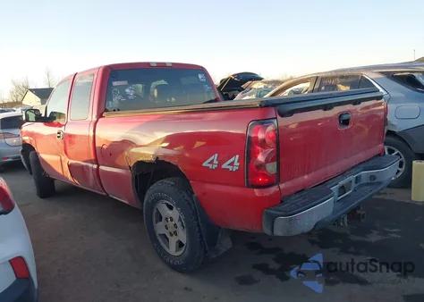 2006 Chevrolet Silverado 1500 Lt3 из США, поврежденный, VIN 2GCEK19B161111583